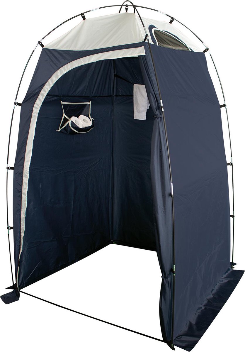 Eurotrail toilet douche tent - blue creek - 130x130x210cm