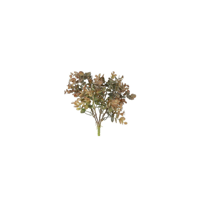 Campo campestre countryfield flor artificial eucalipto seda marrón claro ø15x33cm