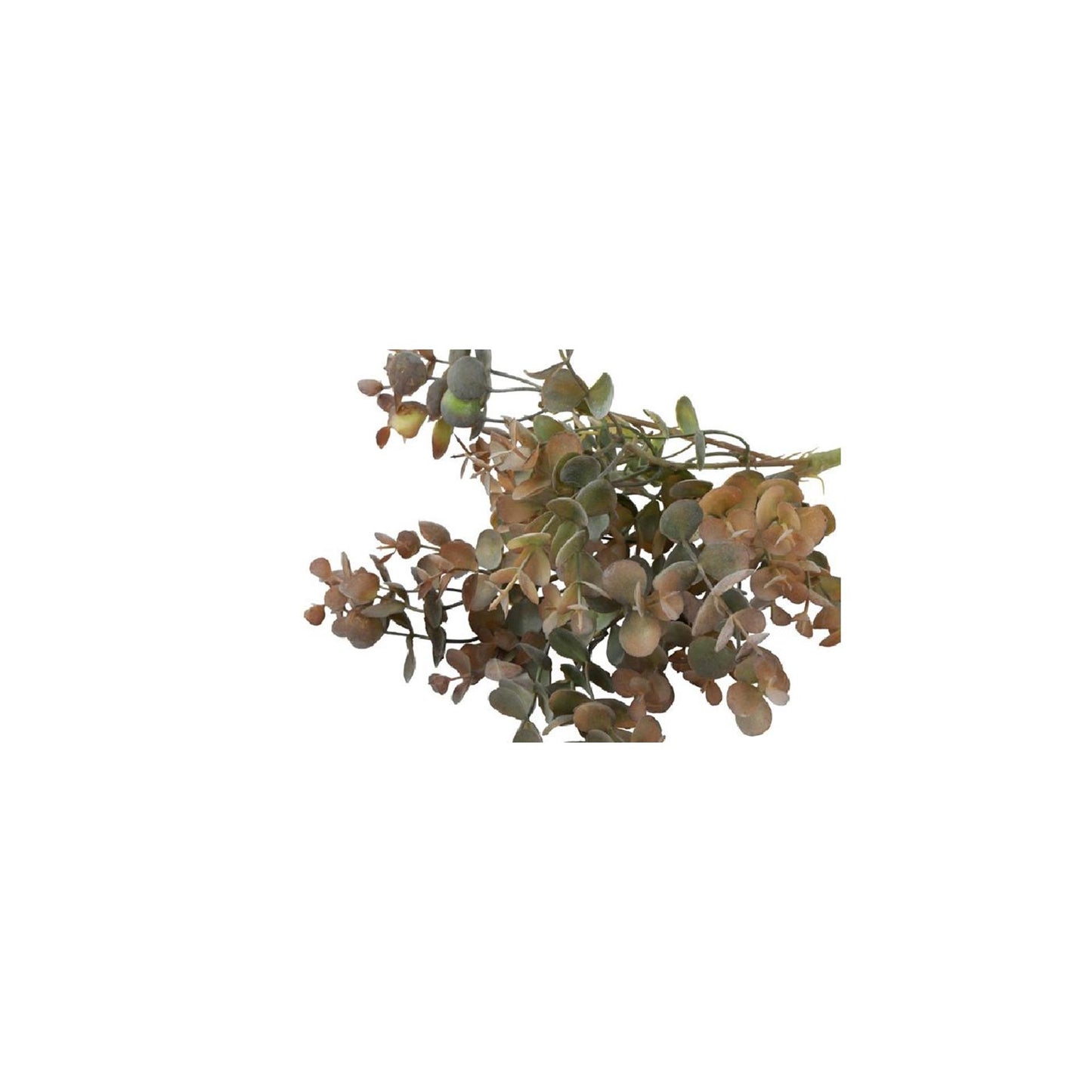 Fiore artificiale country field countryfield plug eucalipto marrone chiaro seta ø15x33cm