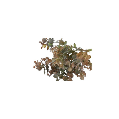 Fiore artificiale country field countryfield plug eucalipto marrone chiaro seta ø15x33cm