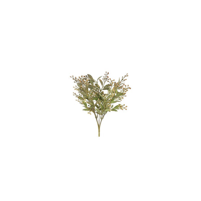 Fiore artificiale country field countryfield plug schinus seta grigio verde ø12x35cm