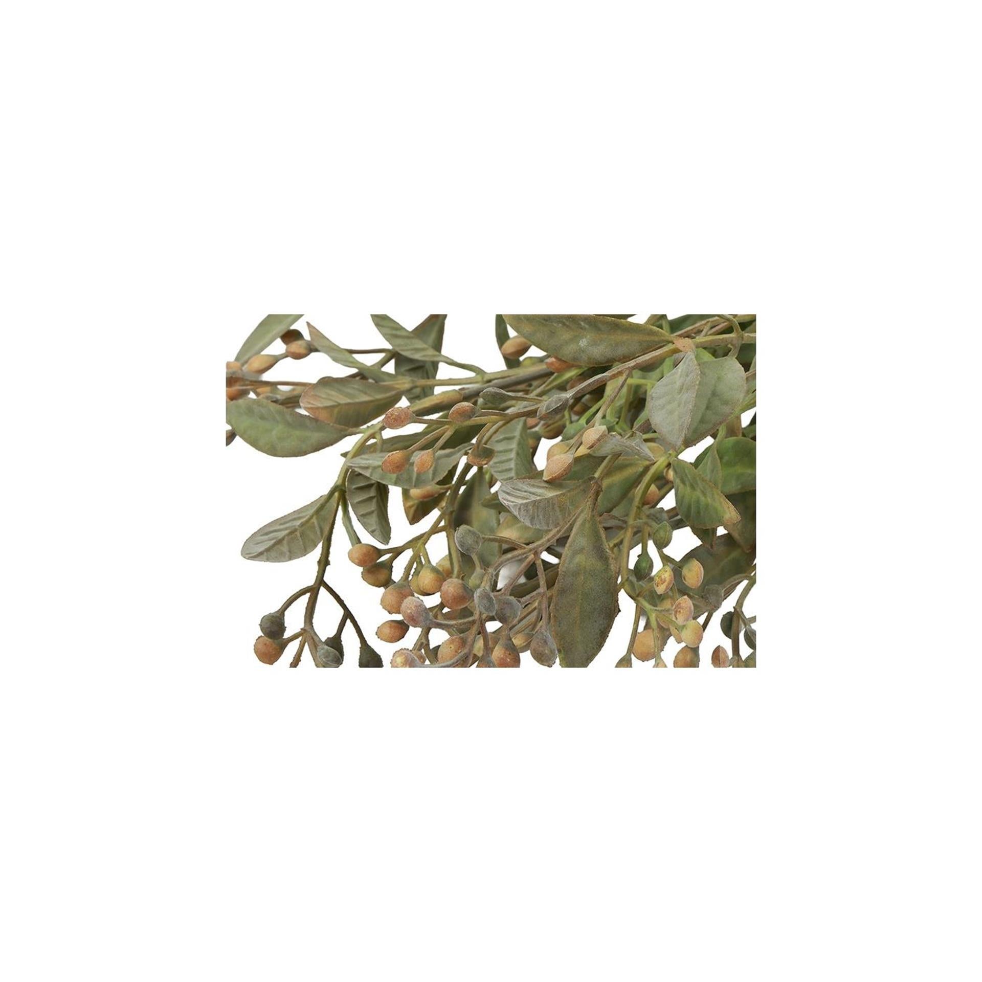 Campo campestre countryfield flor artificial plug schinus gris verde seda ø12x35cm