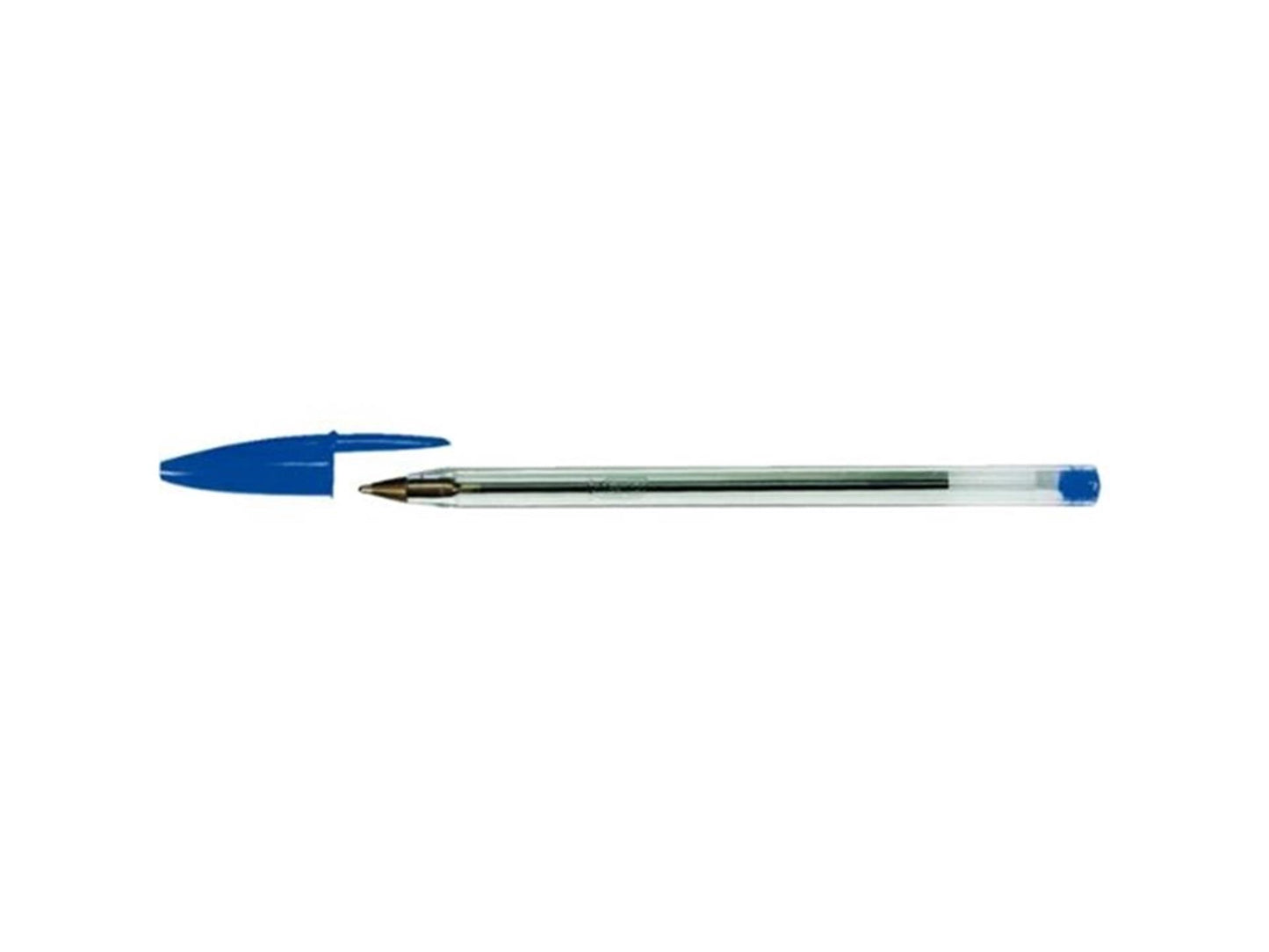 Bic caja de 50 bolígrafos cristal azul