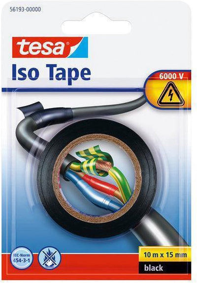 Tesa 1001725 - aislamiento 10mx15mm negro | 6 piezas