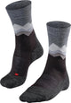 Falke tk2 anti-blaar dik wol functioneel materiaal wandelsokken heren zwart - maat 46-48