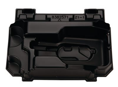 Caja de accesorios Makita con incrustaciones hebr263 hebr264 (baterías y cargador) - 838257-1 838257-1