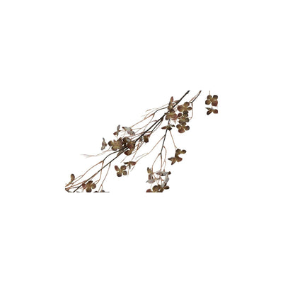 Fiore artificiale country field countryfield prunus avium seta marrone h110cm