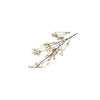Campo campestre flor artificial prunus avium crema seda h110cm