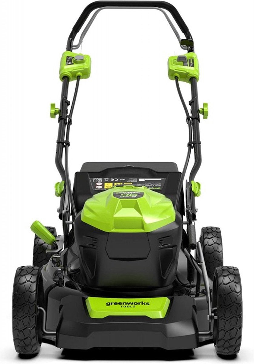 Cortacésped a batería Greenworks 40 voltios, incluye batería y cargador gd40lm46spk4
