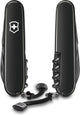 Victorinox spartan onyx black - zwitsers zakmes - 12 functies - cellidor - giftbox
