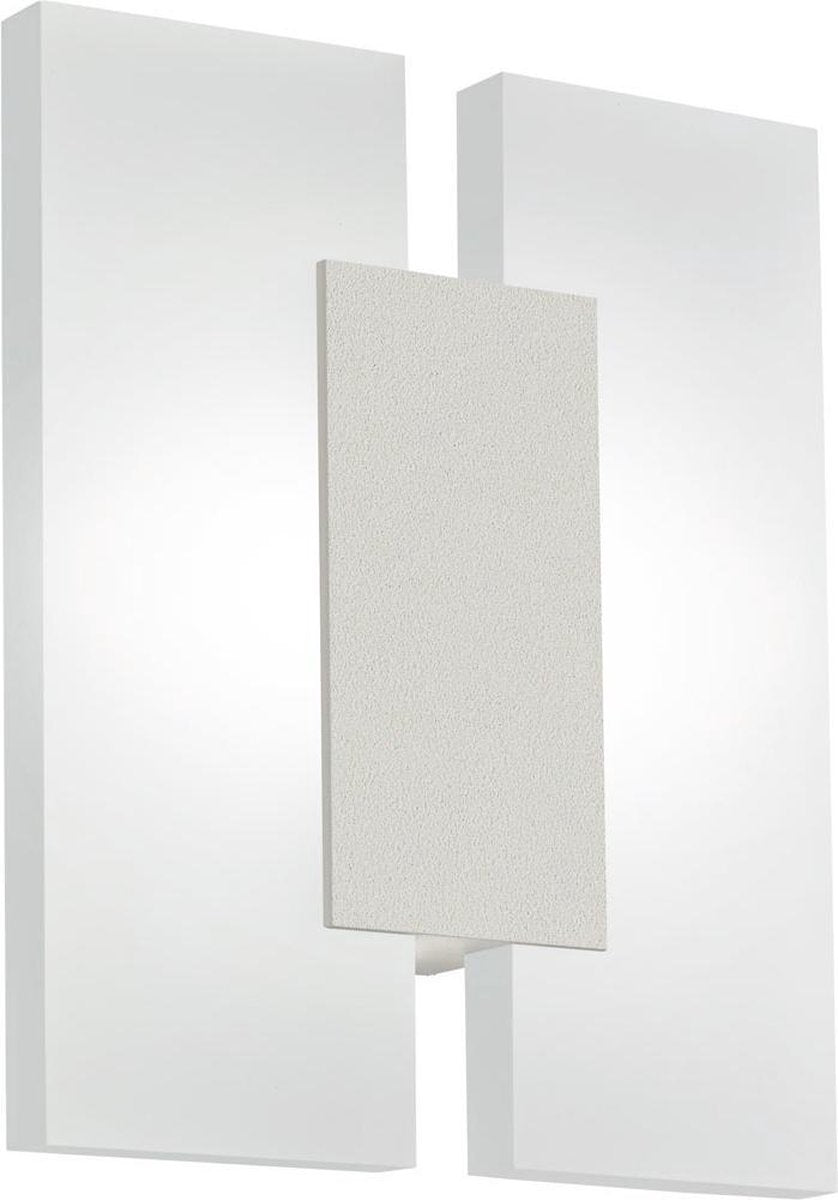 Eglo metrass 2 - wand plafondlamp - 2 lichts - nikkel-mat - gesatineerd