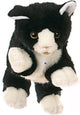 Living puppets handpop zwart wit kat