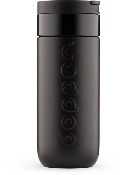 Dopper travel mug thermosbeker - 400 ml - blazing black