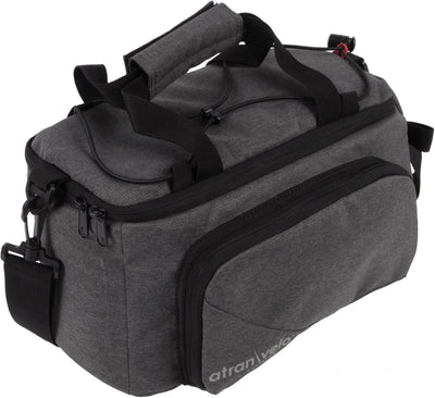 Atranvelo gepäckträgertasche zap avs trunk bag at.velo zap avs grey black