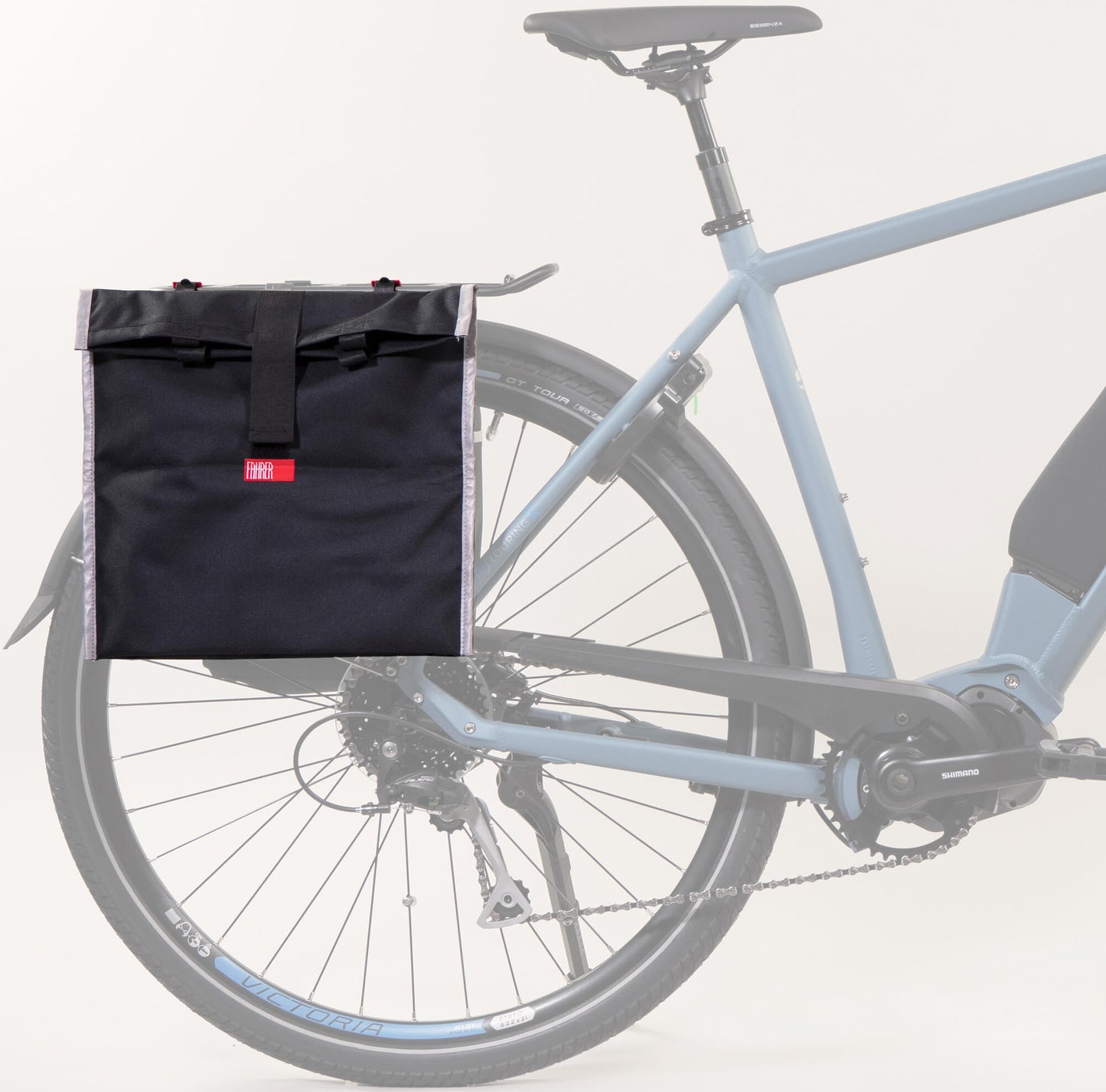 Fahrer Shoppertas Konsum