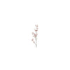 Campo campestre flor artificial prunus avium naranja seda h110cm