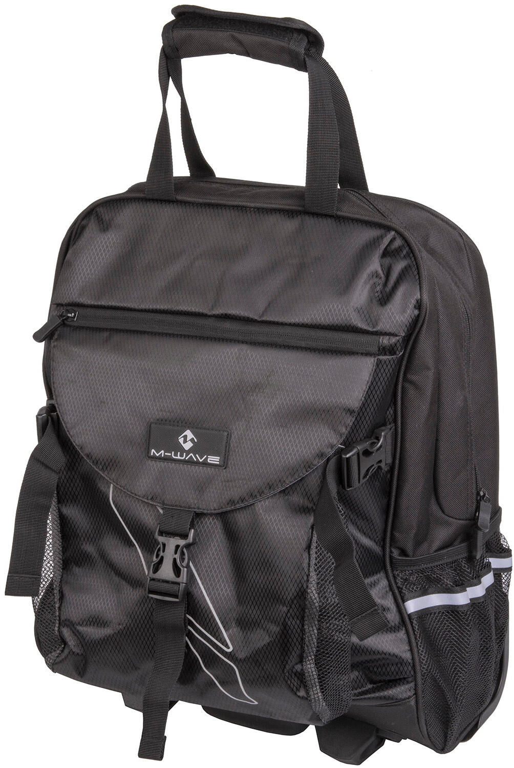 M-Wave Bicle Bag Amsterdam TR S 15 L Poliéster Negro