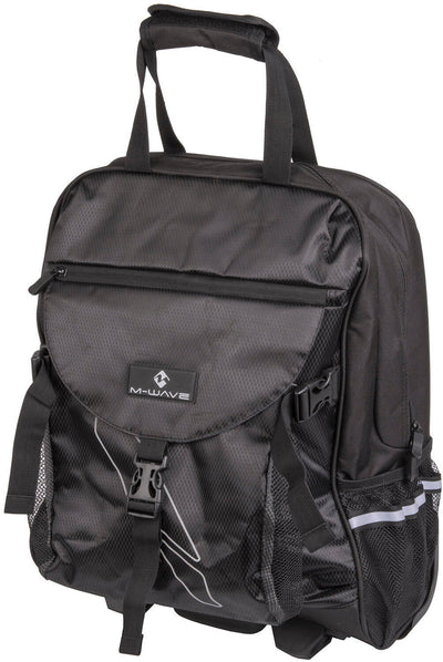 Sacca per biciclette m-wave Amsterdam TR S 15 L poliestere nero