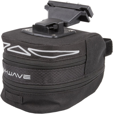 M-Wave Saddle Bag Tilburg m 1 litro de gris negro