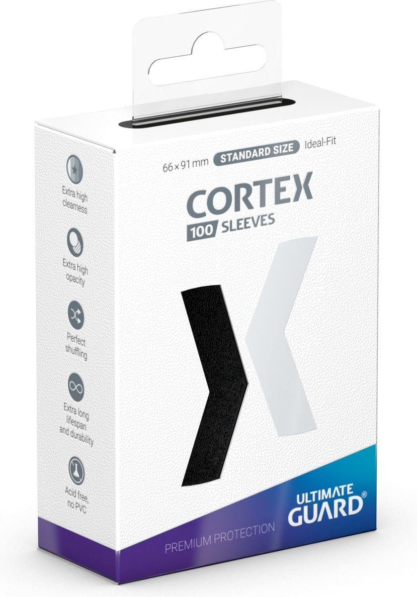 Manicotti Ultimate Guard Cortex misura standard (100) - neri