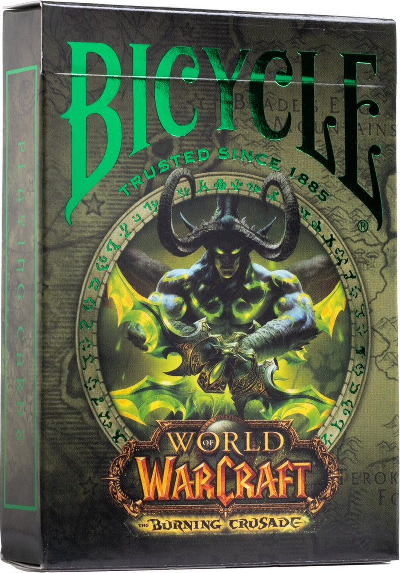 Bicicleta World of Warcraft Burning Crusade - Naipes premium - Ultimates - Póker - Coleccionable - Mercancías de juego
