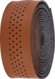 Nastro manubrio ciclismo Bbb bici da corsa - nastro manubrio autoadesivo in microfibra - lunghezza: 200 cm - spessore: 2 mm - compresi tappi manubrio - marrone cognac - speedribbon bht-12