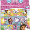 Totum gabby’s poppenhuis stickerset 3 vellen stickers met speeldecor - gabby’s dollhouse - creatief speelgoed meisjes vanaf 3 jaar