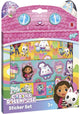 Totum gabby’s poppenhuis stickerset 3 vellen stickers met speeldecor - gabby’s dollhouse - creatief speelgoed meisjes vanaf 3 jaar