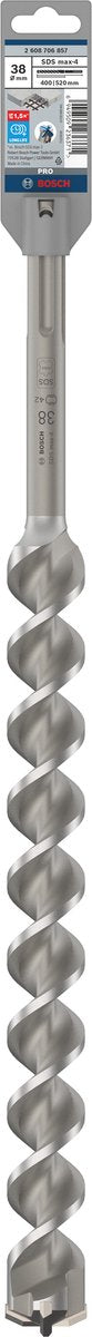 Bosch pro sds max-4 hamerboor, 38 x 400 x 520 mm