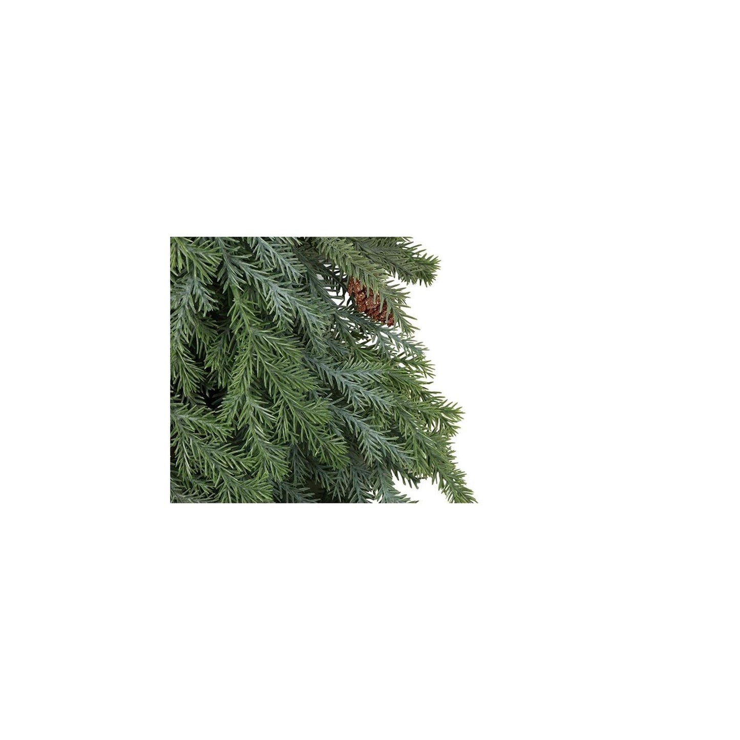 Festone campo country campo country cryptomeria verde plastica h80cm
