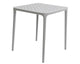 Tavolo per affrancatura in plastica 65x65 cm grigio