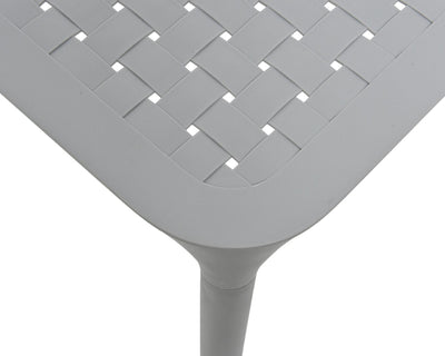 Tavolo per affrancatura in plastica 65x65 cm grigio