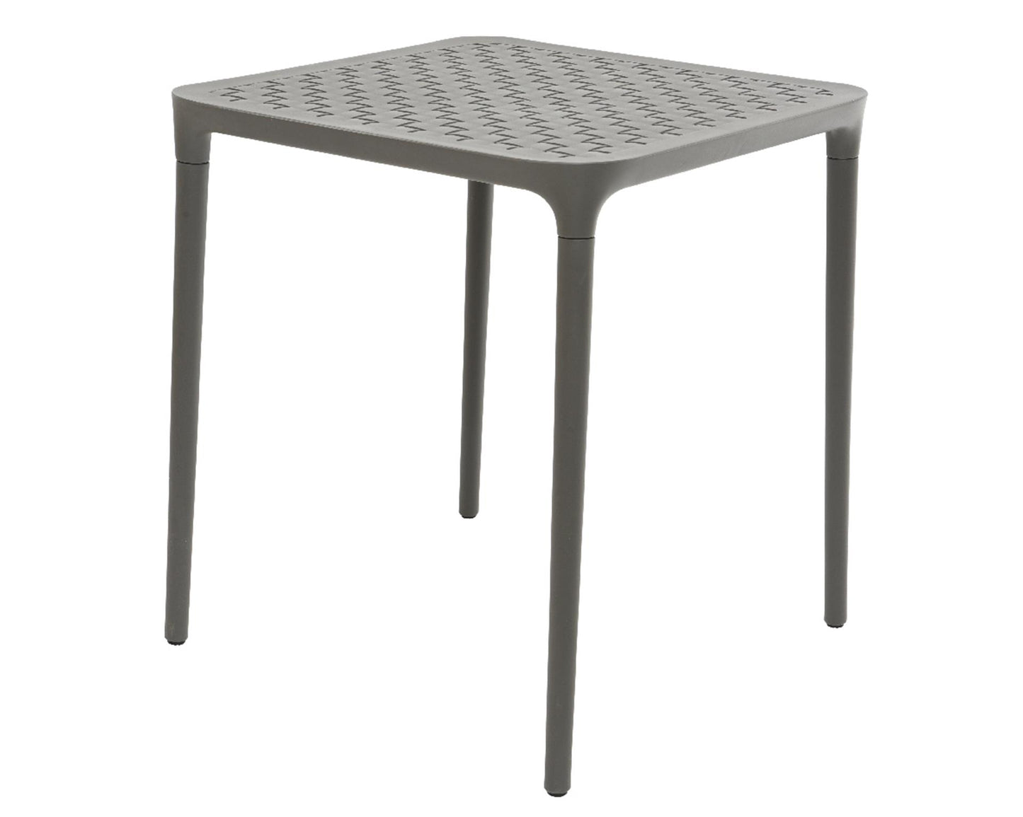 Mesa franqueo plastico 65x65cm antracita