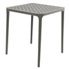 Tavolo per affrancatura in plastica 65x65 cm antracite