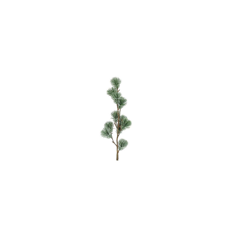 Campo country campo country ramo artificiale pinus sphaera verde plastica 14x10x64cm