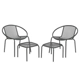 Decoris vigo balcony set anthracite - afbeelding 1
