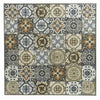 Portabottiglie da esterno Decoris toulouse mosaico tortora