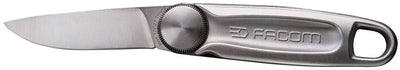 Coltello tascabile Facom con serratura versione in acciaio inox - 840le.pb