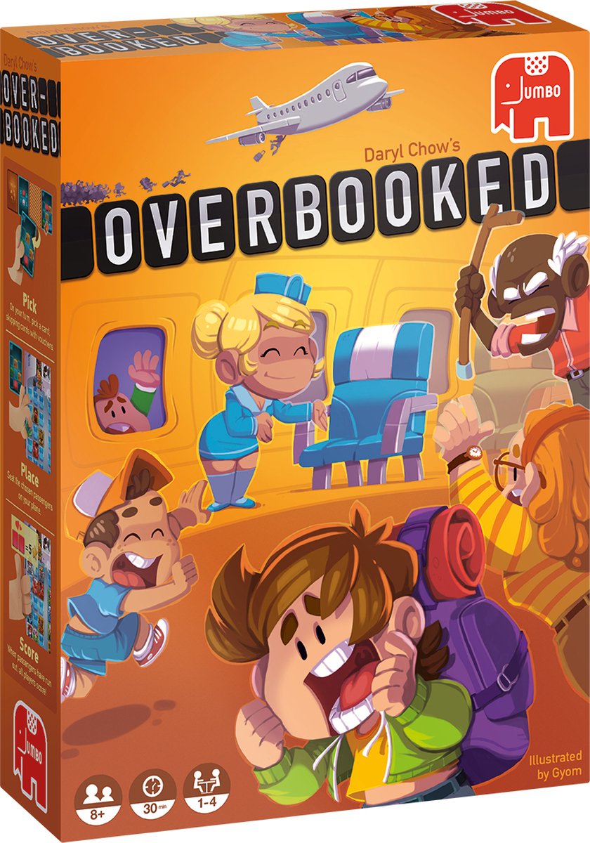 Jumbo overbooked - juego de mesa