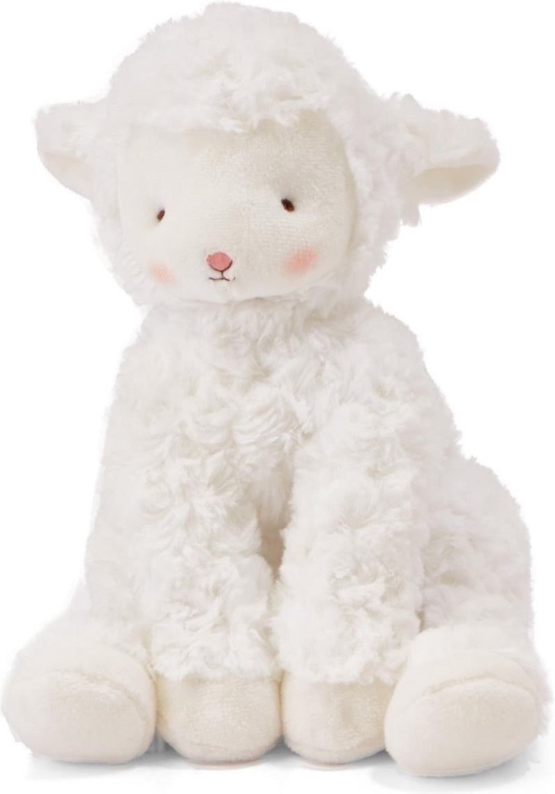 Bunnies by the bay - Peluche Kiddo the Lamb - Peluche - Detalles bordados - Cordero - 33 cm - Blanco