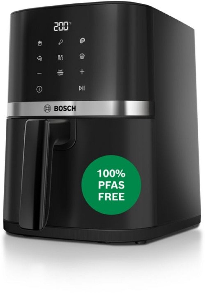Freidora de aire bosch maf24ab0 - serie 2 - 4,0 l - 6 programas - negra