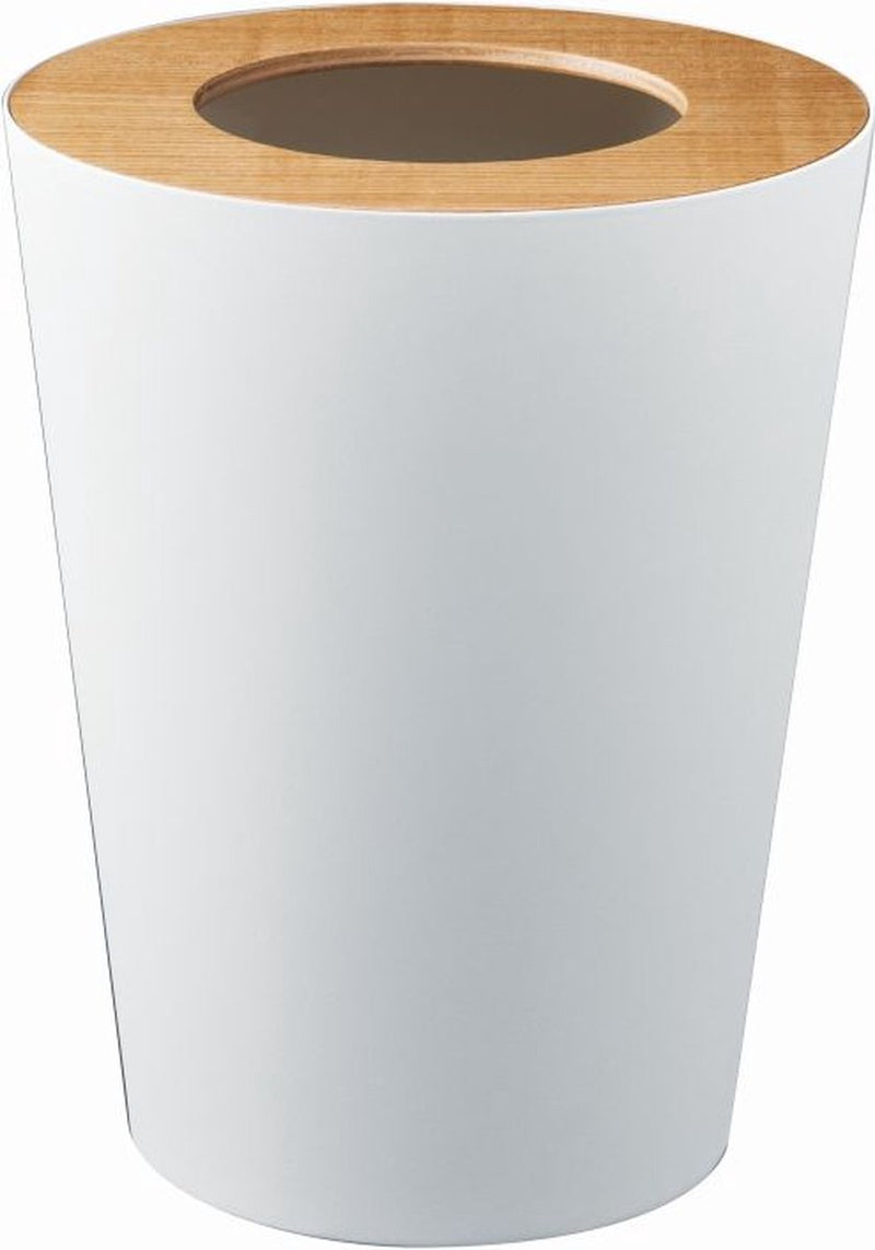 Papelera Yamazaki - redonda - rin - blanco