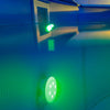 Luce a led GRE per piscina fuori terra LEDRC bianco e blu