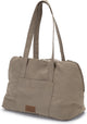 Designed by lotte bundu draagtas hond - hondentas - voor kleine honden - stevige bodem - beige - 40x20x28 cm