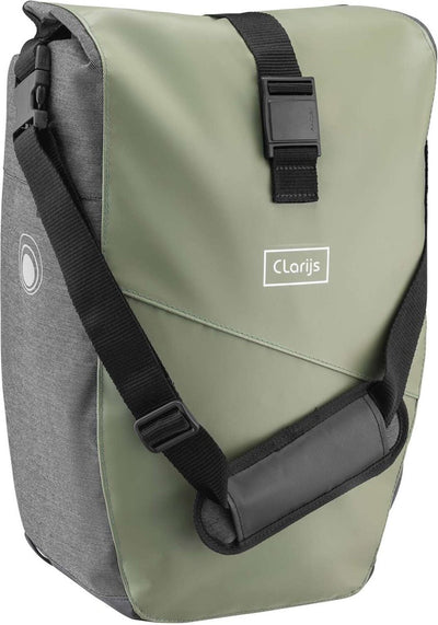 Bolsa de bicicleta Clarijs Solobag 24l Olive Grey