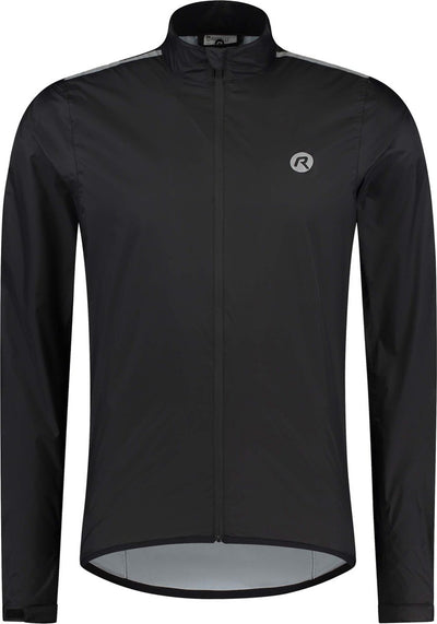 Rogelli core cycling rain jacket men - waterproof - black - m
