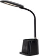 Lucide penny - lampada da scrivania - LED dimmerabile - 1x4,7w 3000k - con caricatore wireless - nera