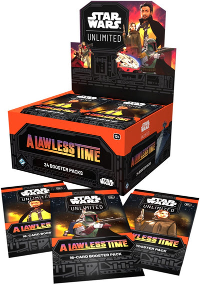 Asmodee star wars unlimited tcg: un paquete de refuerzo del tiempo sin ley