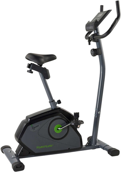 Cyclette Tunturi cardio fit b40 - 8 livelli di resistenza - dotata di porta tablet e ruote per trasporto - fitness bike con ingresso basso