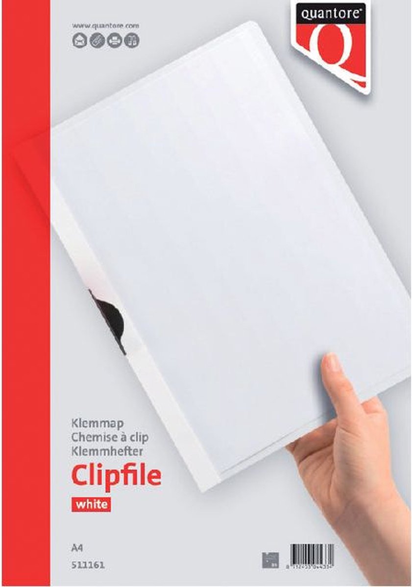 Cartella con clip Quantore 3mm peso | 5 pezzi